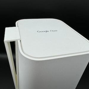 Google fiber wall mount bracket | snap in place | easy removal | model gfrg300