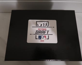 Personalized Groomsmen Gift Box Label ONLY, Groomsmen Gifts, Custom Best Man Gift Box, Baseball Proposal Groomsmen Proposal Box