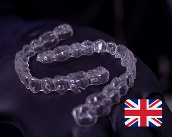 Dental Orthodontic Essix Retainers | Night guards | custom fit UPPER & LOWER - (Free Case)