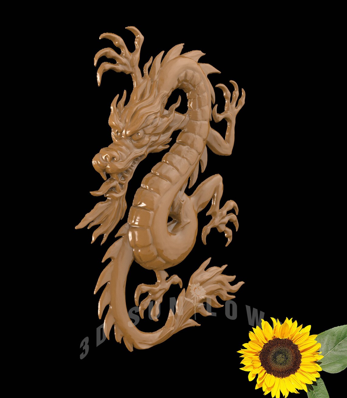 free 3d dragon stl model free 3d dragon stl model