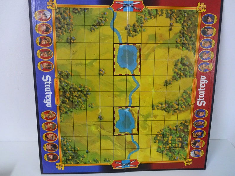 Vintage 1986 Stratego board game by Milton Bradley 80s | Etsy