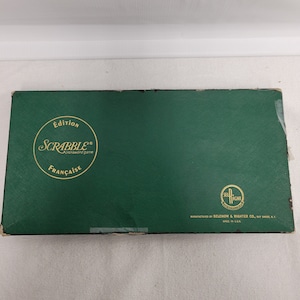 Rare jeu de société de Scrabble vintage 1988