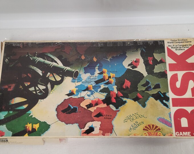 1975 Vintage Risk Board Game - Etsy
