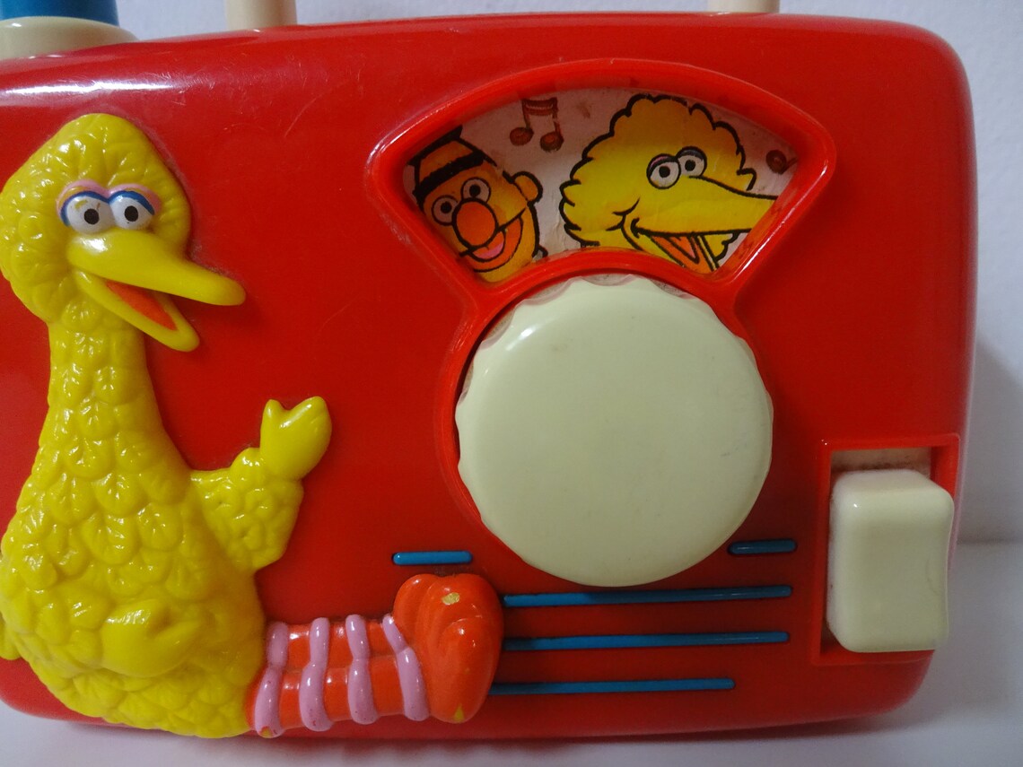 Vintage 1990s Illco Sesame Street Muppets Wind up Musical Toy With Big Bird Etsy Australia