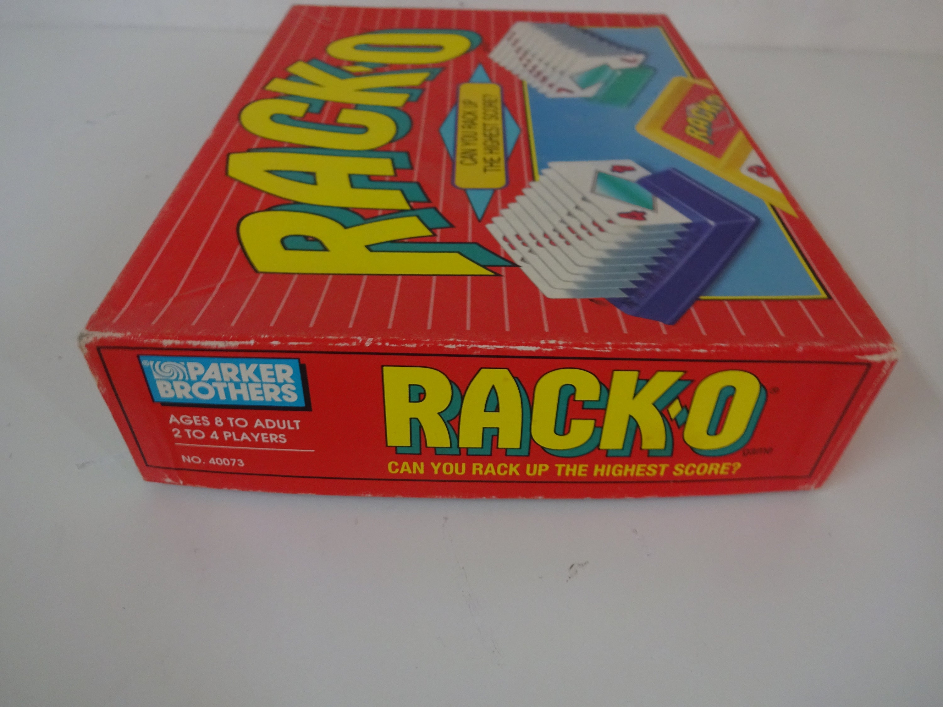 Vintage 1992 Racko Game Racko Game Card Game by Parker Brothers Etsy