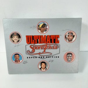 Rare Vintage 1992 Ultimate Sports Trivia board game Super Pro Edition by RAM games