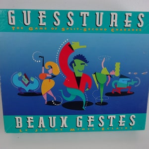 Guesstures – Das Schnell-Scharaden-Spiel, Für 4+ Spieler Ab 12 Jahren