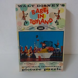 Rare Vintage 1961 Walt Disney Babes in Toyland puzzle by Jaymar Admiral leads the Parade puzzle 60 pcs complete