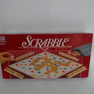 1989 Jeu de Scrabble Milton Bradley
