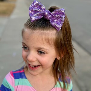 Purple Sequin Headwrap - Etsy display picture 1