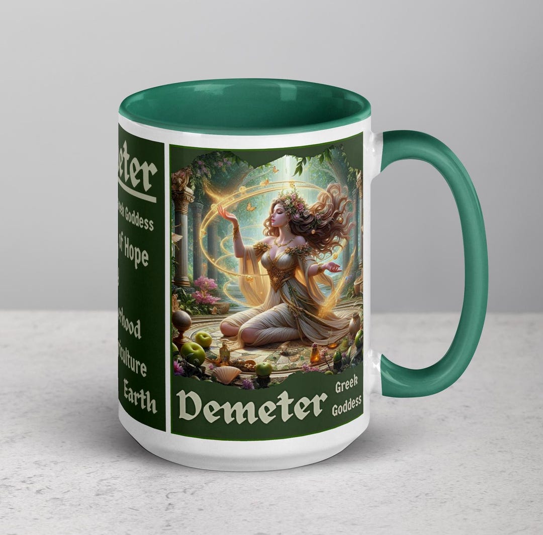 DEMETER: the Greek Goddess of the Harvest, Fertility & the Earth 15oz ...