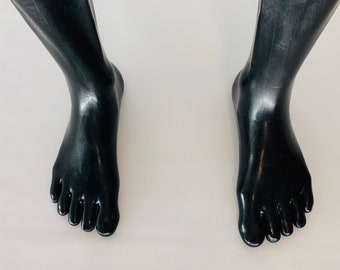 Latex Rubber Toes Socks fashion for catsuit 0.4mm