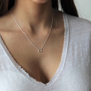 Sterling Silver
silver necklace
circle necklace
daughter circle
layering necklace
Karma circle
Karma
mother necklace
mother gift
gift for wife, boho