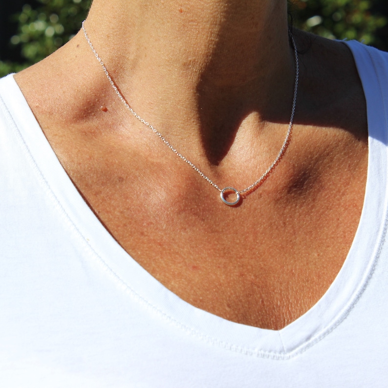 Sterling Silver
silver necklace
circle necklace
daughter circle
layering necklace
Karma circle
Karma
mother necklace
mother gift
gift for wife, boho