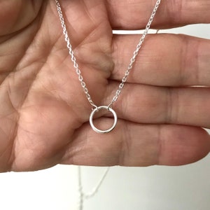 Sterling Silver
silver necklace
circle necklace
daughter circle
layering necklace
Karma circle
Karma
mother necklace
mother gift
gift for wife, boho