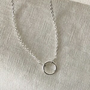 Sterling Silver
silver necklace
circle necklace
daughter circle
layering necklace
Karma circle
Karma
mother necklace
mother gift
gift for wife, boho