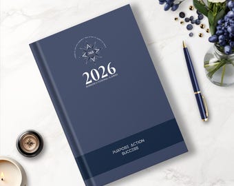 2026 Planner: All-in-One Daily, Weekly, Monthly Diary