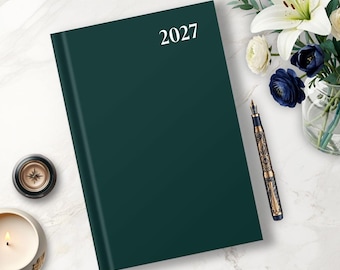 2027 Writer Planner – All-in-One Author Business & Personal Diary