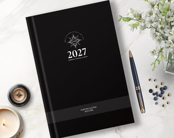 2027 6-Month Daily Planner: Purpose, Goals, Productivity (Physical Planner)
