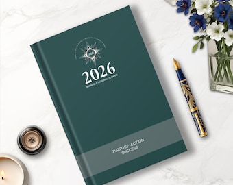 2026 Writer's Planner, Author Business Diary, Undated or Dated