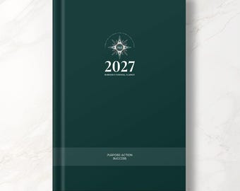 2027 Planner: All-in-One Daily, Weekly, Monthly & Yearly Diary 2027 Planner | Purpose Diary