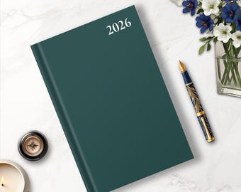 2026 Author Planner, Writer's Diary, Undated PAS Planner