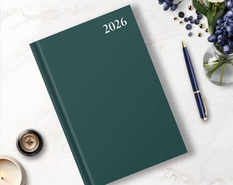 Planner 2026: giornaliero, settimanale, mensile - Business e personale