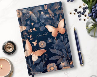 Floral Author Planner: Undated Writer's Diary, Novel Planner