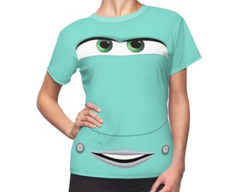 Flo Women&#39;s Shirt, Cars Costume, Cars Shirt, Disney Costume, Disney Cosplay, Run Disney Shirts, Flo from Cars, Disney Family Shirt, Race Car