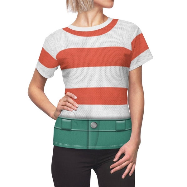 Luca Pixar Costume, Giulia Marcovaldo Women Shirt, Disney Pixar Cosplay for Adult, Giulia Marcovaldo Inspired Outfit, Disney Costume