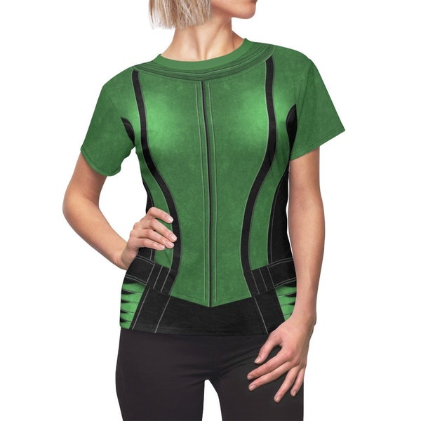 Camisa de mujer Mantis, traje de guardianes de la galaxia, cosplay de los Vengadores, camisas de Disney Marvel, trajes de superhéroe, traje de cosplay de Mantis