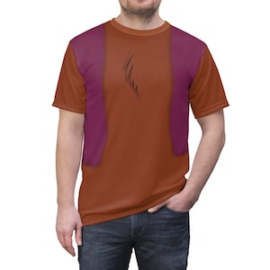 Aladdin Costume, Abu Shirt, Aladdin Cosplay, Abu Costume, Animal Kingdom Shirts, Disney World Shirt, Disneyland Shirt, Disney Shirts for Men
