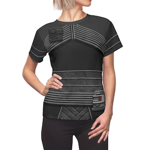Star Wars Shirt, Fennek Shand Frauen Shirt, mandalorianisches Kostüm, Hutten Clan Shirt, Disney Shirts für Frauen
