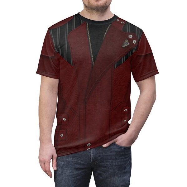 Star Lord Shirt, Guardians of the Galaxy Shirt,Star Lord Costume, Marvel Cosplay, Mens Superhero Costume, Marvel Gifts for Men, Peter Quill