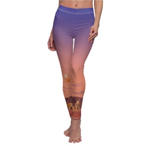 Star Wars Costume, Tatooine Pattern Leggings, Star Wars Leggings Women, Star Wars Running Leggings, Star Wars Planet, Rey Skywalker, BB-8