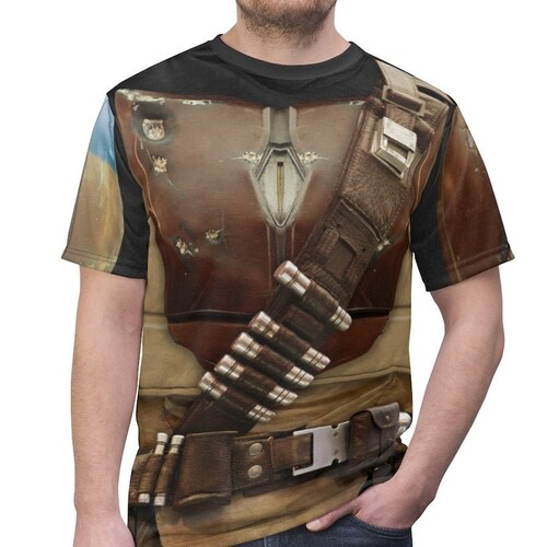 Steel Mandalorian Armor Shirt Star Wars Costume Mandalorian - Etsy