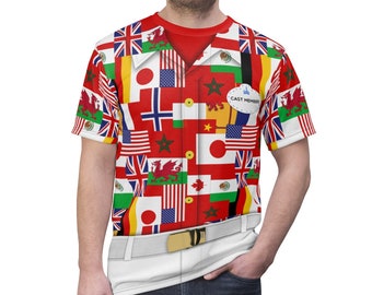 Epcot flag shirt clearance