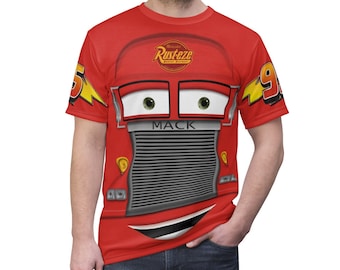 mens lightning mcqueen shirt