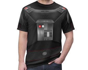 Moff Gideon Shirt, Mandalorian Costume, Star Wars Costume, Mandalorian Running Shirt, The Mandalorian, Galactic Empire, Disney Costume Shirt