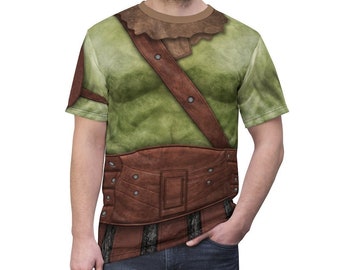 Gamorrean Fighter Inspired Shirt, The Mandalorian Series Second Season Costume, Star Wars Cosplay Shirt, Disney Galaxys Edge Outfit Apparel