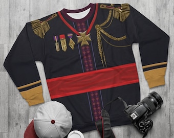 Frozen Costume, King Agnarr Long Sleeve Sweatshirt, King Agnarr Costume, Disney Christmas Sweatshirt, Disneyland Sweatshirt, Princess Elsa