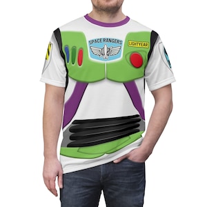 Toy Story-shirt, Buzz Lightyear-shirt, Disney-shirts, Disney-shirt heren, Disney-shirts voor mannen, Disney-kostuum, Disney-cosplay, heren-cosplay