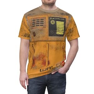 Wall-E Shirt, Wall-E Costume, Disney Shirt for Men, Run Disney Shirt, Disney World Shirts, Disneyland Shirts, Wall-E and Eve, Disney Pixar