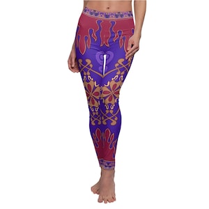 Magic Carpet Leggings, Aladdin Costume, Run Disney Leggings, Disneyland Leggings, Disney World Leggings, Disney Leggings, Disney Cosplay