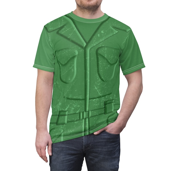 Toy Story Shirt, Green Army Men Shirt, Disney Shirt, Mens Disney Shirt, Disney Shirts for Men, Disney Costume, Toy Army Men, Plastic Soldier