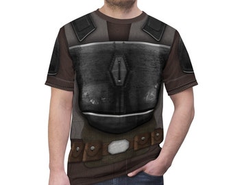 Axe Woves Shirt, The Mandalorian Armor Season 2 Costume, Star Wars Character Tee Cosplay, Planet Mandalore, Disney Plus TV Series Apparel