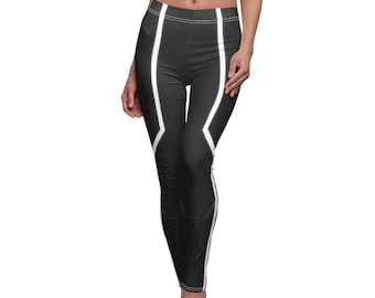 Tron Legacy Costume, Quorra Leggings, Tron Leggings, Run Disney Leggings, Comic Con Costume, Leggings for Women, Halloween Costume Womens