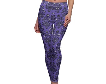 Haunted Mansion Costume, Haunted Mansion Leggings, Haunted Mansion Cosplay, Disney Haunted Mansion, Run Disney Leggings, Halloween Leggings