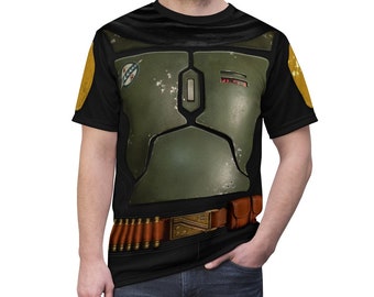 Maglietta con armatura rinnovata di Boba Fett, costume da armatura di The Mandalorian, cosplay di The Book of Boba Fett, costume di Star Wars, abbigliamento per la serie TV Disney Plus
