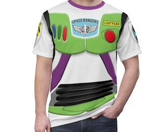 Toy Story Shirt, Buzz Lightyear Shirt, Disney Shirts, Mens Disney Shirt, Disney Shirts for Men, Disney Costume, Disney Cosplay, Mens Cosplay